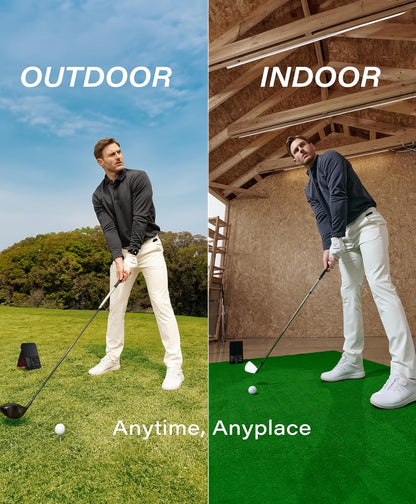 Unisex Sc4 Pro & Golf Simulator and Launch Monitor, Black